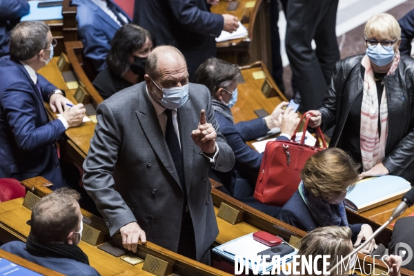 Assemblée Nationale, hommage à Samuel Paty.