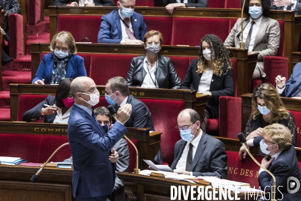 Assemblée Nationale, hommage à Samuel Paty.