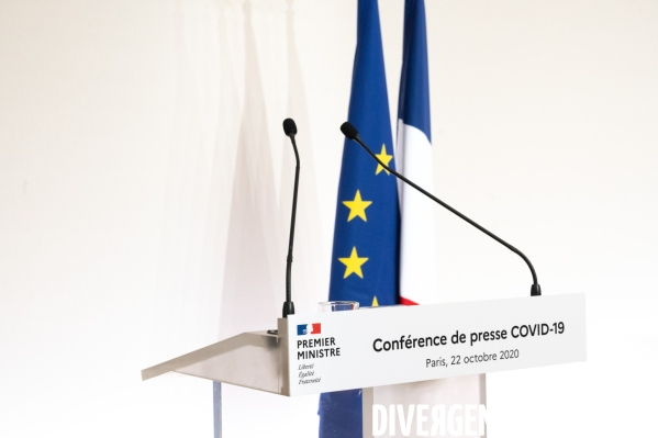 Conférence de presse de Jean Castex sur la pandémie de Covid-19