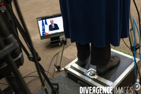 Conférence de presse de Jean Castex sur la pandémie de Covid-19