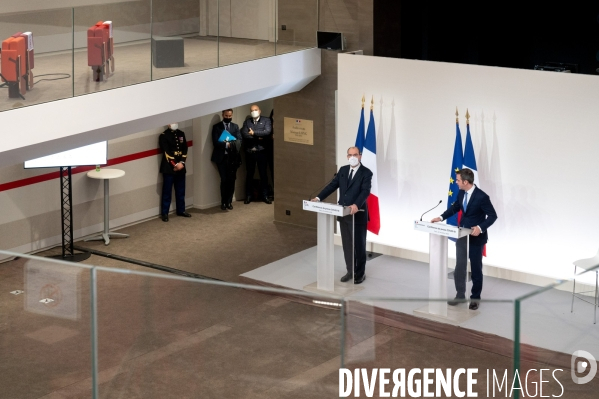 Conférence de presse de Jean Castex sur la pandémie de Covid-19