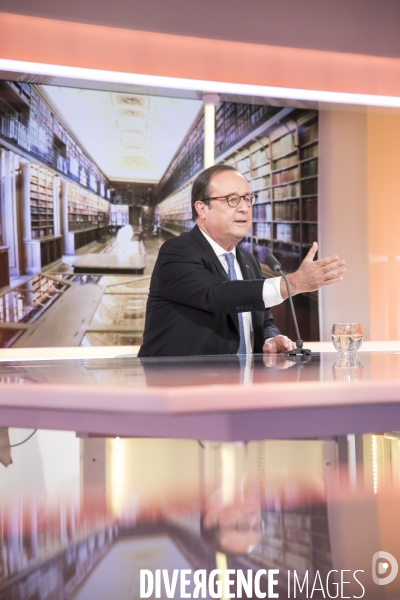 François Hollande invité de Public Sénat