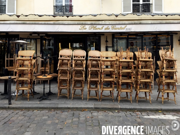 Fermeture des bars et restaurants pendant  le confinement.