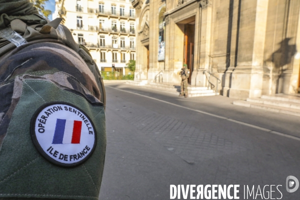 Securite renforcee autour de l eglise notre dame des champs a paris