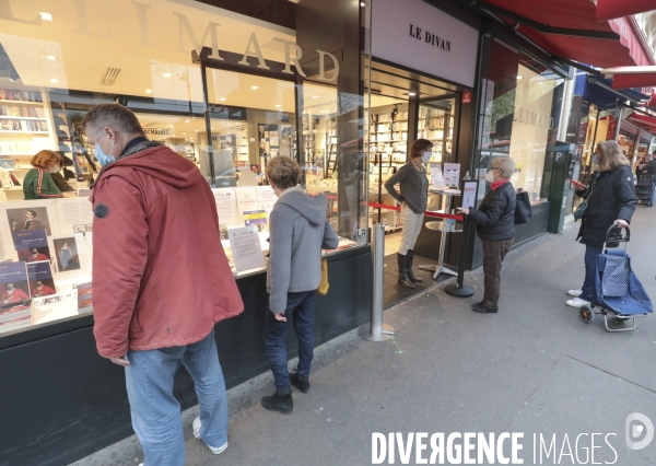 Service de click and collect a la librairie le divan