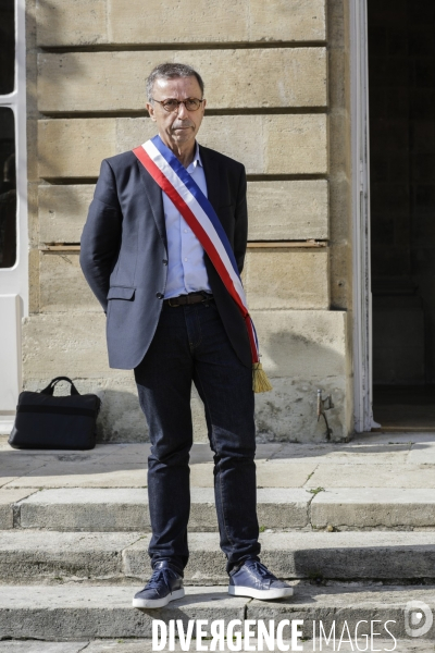 Pierre HURMIC Bordeaux, Minute de silence pour l assassinat de Samuel PATY