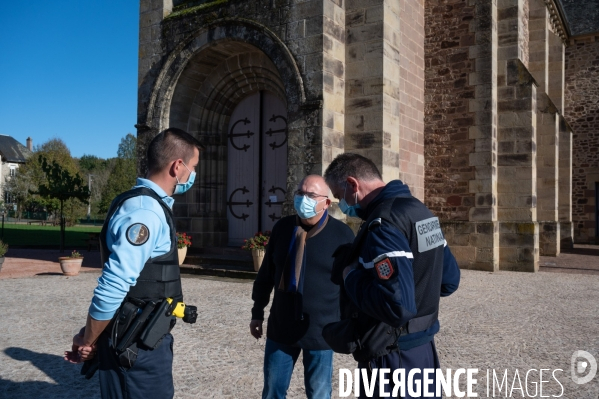 Fêtes catholiques de la Toussaint. Messes et bénédictions.