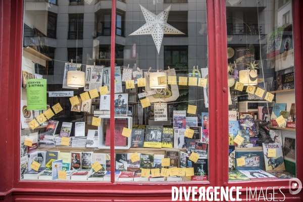 Reconfinement Librairies fermées