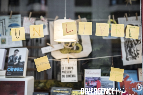 Reconfinement Librairies fermées