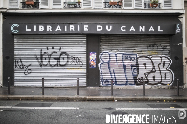 Reconfinement Librairies fermées