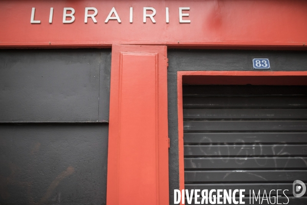 Reconfinement Librairies fermées