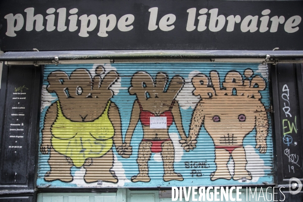 Reconfinement Librairies fermées