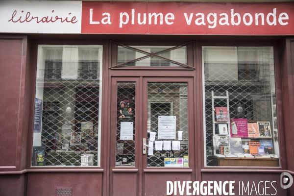 Reconfinement Librairies fermées