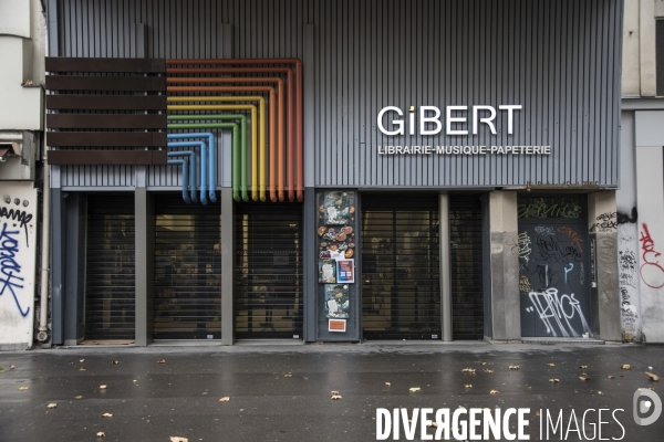 Reconfinement Librairies fermées