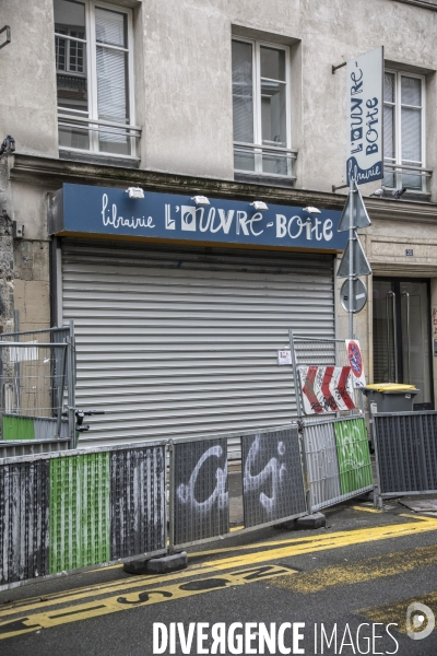 Reconfinement Librairies fermées