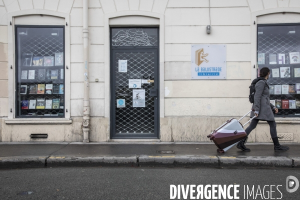 Reconfinement Librairies fermées