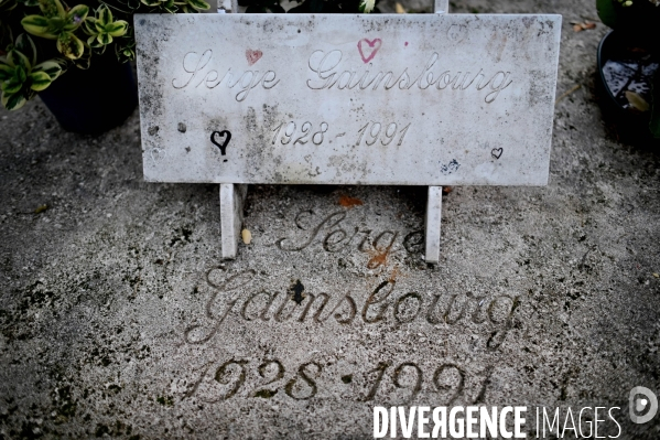 Tombe de Serge Gainsbourg