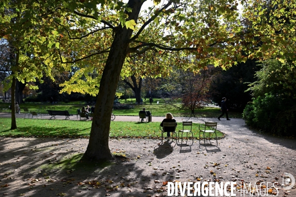 Reconfinement au Jardin du Luxembourg