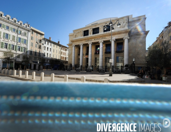 Marseille vue de mon masque