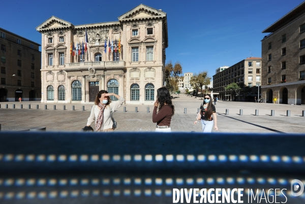 Marseille vue de mon masque