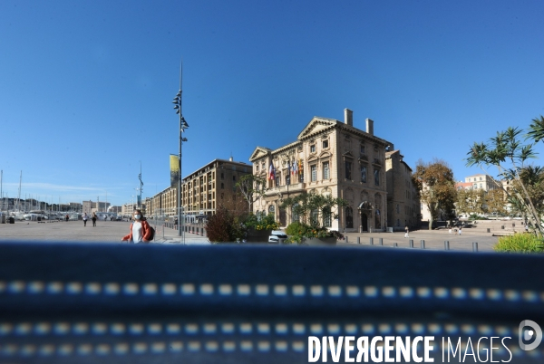 Marseille vue de mon masque
