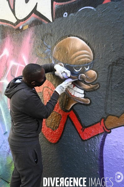 Street artiste : Berthet One.