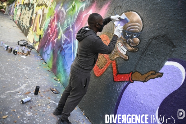 Street artiste : Berthet One.