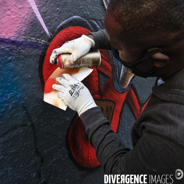 Street artiste : Berthet One.