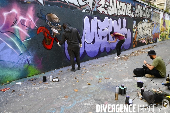 Street artiste : Berthet One.