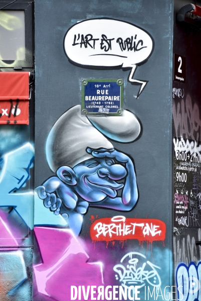Street artiste : Berthet One.