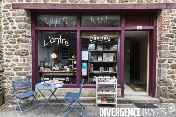 Bécherel, la 1ère Cité du livre en France et la 3ème en Europe.