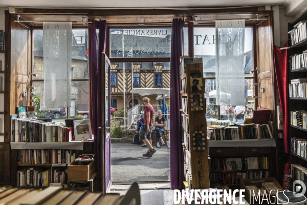 Bécherel, la 1ère Cité du livre en France et la 3ème en Europe.