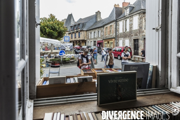 Bécherel, la 1ère Cité du livre en France et la 3ème en Europe.