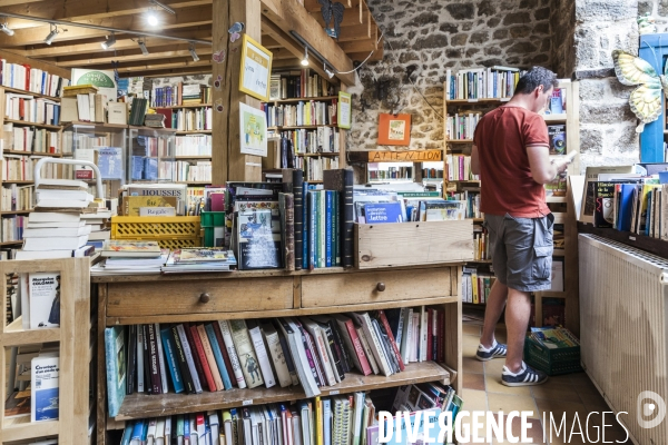 Bécherel, la 1ère Cité du livre en France et la 3ème en Europe.