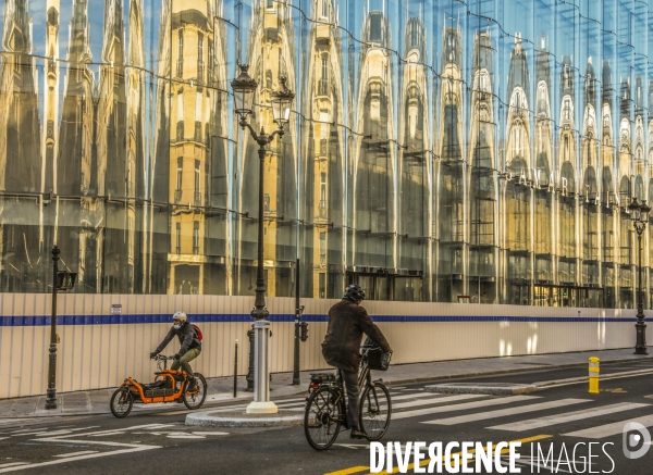 Le chantier de la samaritaine en phase terminale