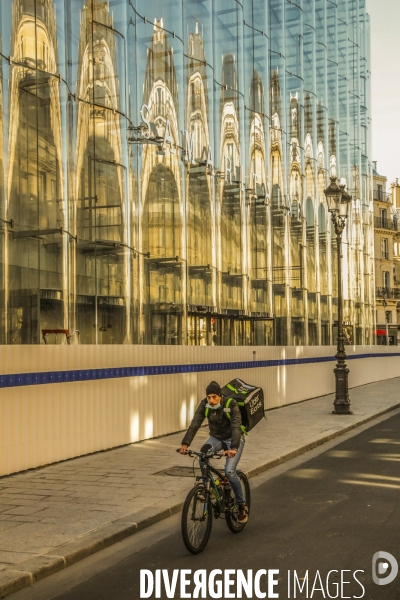 Le chantier de la samaritaine en phase terminale