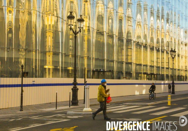 Le chantier de la samaritaine en phase terminale