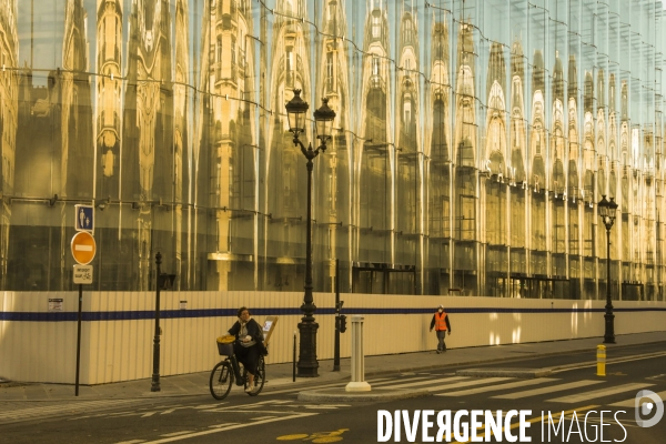 Le chantier de la samaritaine en phase terminale