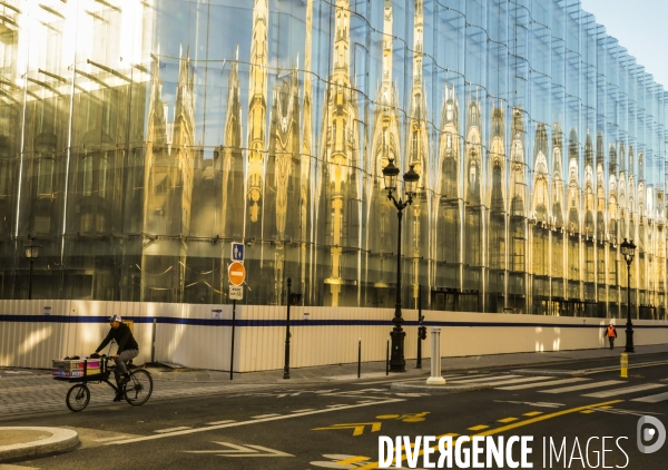 Le chantier de la samaritaine en phase terminale