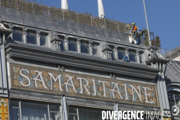 Le chantier de la samaritaine en phase terminale