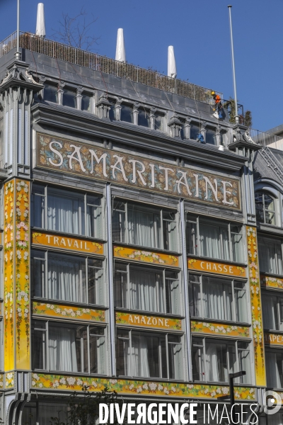 Le chantier de la samaritaine en phase terminale