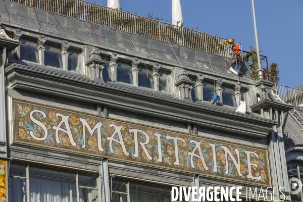 Le chantier de la samaritaine en phase terminale