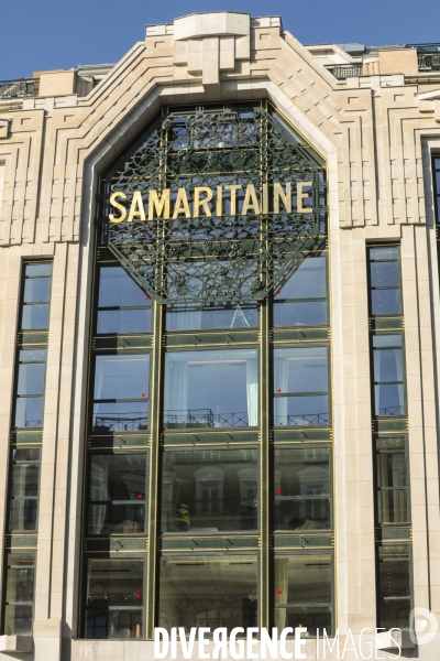 Le chantier de la samaritaine en phase terminale