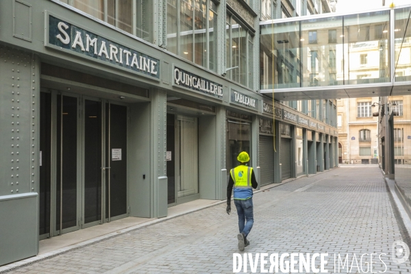 Le chantier de la samaritaine en phase terminale