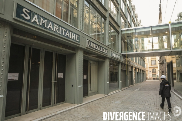 Le chantier de la samaritaine en phase terminale