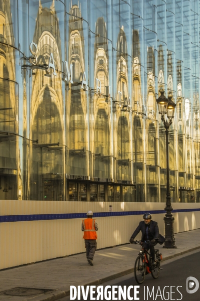 Le chantier de la samaritaine en phase terminale