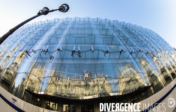 Le chantier de la samaritaine en phase terminale