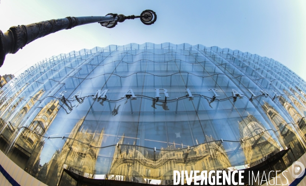 Le chantier de la samaritaine en phase terminale