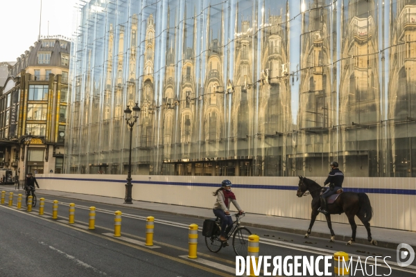 Le chantier de la samaritaine en phase terminale