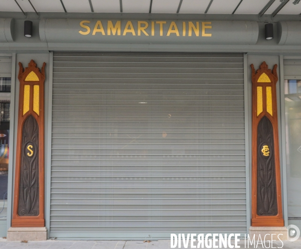 Le chantier de la samaritaine en phase terminale